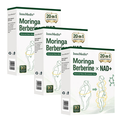 🥝InnoMedix® Moringa Berberine x NAD+ 20-IN-1 Advanced Nano Microneedle Patch( 𝐉𝐮𝐬𝐭 𝐨𝐧𝐜𝐞 𝐚 𝐝𝐚𝐲, 𝐯𝐢𝐬𝐢𝐛𝐥𝐞 𝐜𝐡𝐚𝐧𝐠𝐞𝐬 𝐢𝐧 𝟕 𝐝𝐚𝐲𝐬)